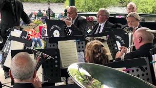 2 Vitae Lux  Knottingley Silver Band  Wetherby Bandstand  6th Aug 2023 [upl. by Eclud464]