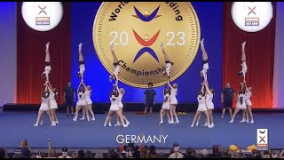 Team Germany ICU World Cheerleading Championship 2023 [upl. by Aniara705]