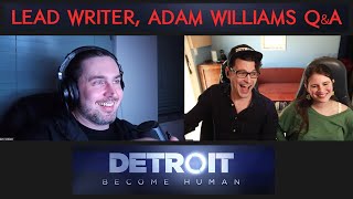 Announcement QampA Detroit Lead Writer Adam Williams launches Republic Games collab w Dechart Games [upl. by Eneryc]