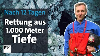 RiesendingHöhle So lief die Rettung aus 1000 Metern Tiefe ab  Die Story  Kontrovers  BR24 [upl. by Rebe464]