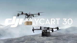 Introducing DJI FlyCart 30  DJI Delivery [upl. by Anirdna]