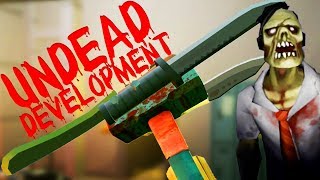 Extreme Knife Hammer 6000000  Undead Development Gameplay  VR HTC Vive [upl. by Ardiek]