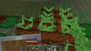 Minecraft space Garden Episode 20 Mana tablet  early mendng [upl. by Oiralednac]