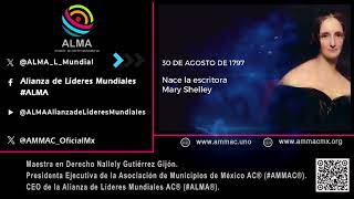 ALMA® Efemérides Mundo 30 de agosto de 1797 nace Mary Shelley escritora dramaturga ensayista [upl. by Betsey]