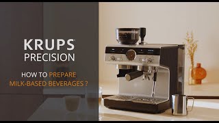 KRUPS PRECISION  How to prepare your first drink [upl. by Inavoj]