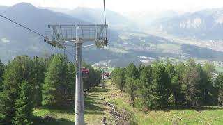 Innsbruck Igls Patscherkofel 10MGD Patscherkofelbahn Sektion 2 Talfahrt Sommerbetrieb [upl. by Erodasi]