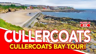 CULLERCOATS  Walking Tour of CULLERCOATS BAY near Newcastle and Tynemouth  4K Walk [upl. by Francklin]