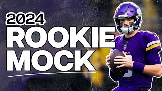 2024 Dynasty Football Rookie Draft [upl. by Kenimod]