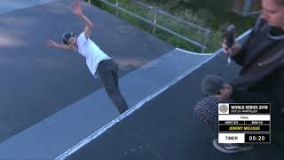 Jeremy Melique  1st place  WS Roller Freestyle Park World Cup Final  FISE Montpellier 2019 [upl. by Brier90]