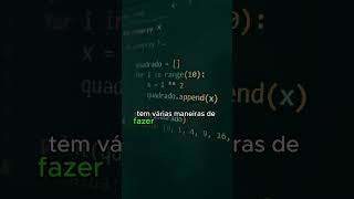 Python Dicas  List Comprehensions python programação dicas tutorial [upl. by Cadel969]