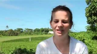 ECHO20  European Humanitarian Aid Volunteer Olivia Defrene in Vanuatu French version [upl. by Danby81]