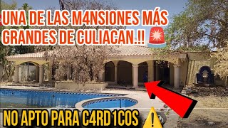 Entre a una de las casas más ricas de Culiacán💵🤑Y esto me sucedi0☠️ [upl. by Lledyl385]