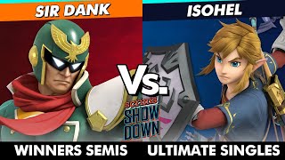 Scrims Showdown 140 Winners Semis  Sir Dank Captain Falcon Vs isohel Link SSBU Ultimate [upl. by Rodgiva]