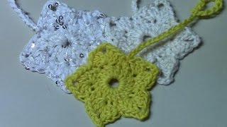 Haken  tutorial 129 sterretjes [upl. by Atikel]