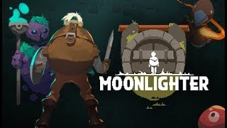 Moonlighter Release Gameplay  I LOVE THIS GAME  Adventure and Sell Loot [upl. by Sirtimed]