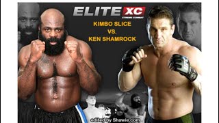 Ken Shamrock vs Kimbo Slice [upl. by Nodnil379]