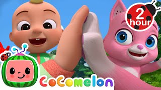 High Five Song 🫸🏻  Cocomelon  Nursery Rhymes  Fun Cartoons For Kids [upl. by Darian]