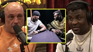 Shenanigans The Day Of The Anthony Joshua Fight Affected Francis  Joe Rogan amp Francis Ngannou [upl. by Katzman550]