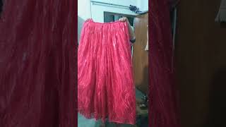 Lehenga cutting stitching and final look♥️😇😊👍 lehengadress [upl. by Sekyere488]