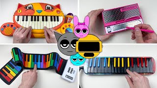 Sprunki Themes on cool different instruments [upl. by Reena700]