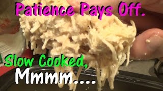 Preparing The Slow Cooked Shredded Chicken Breasts For Freezing [upl. by Thedric514]