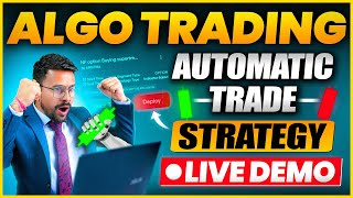 Algo Trading Live Demo  Algorooms software India  Trading For Beginners  Share Market Basics [upl. by Compton]