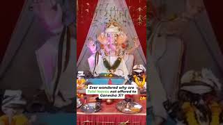 Why Tulsi Leaves Are Not Offered to Ganesha Ji  Mythological Story Explained [upl. by Moersch168]