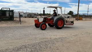 Lot 27  Case 885 Farm Tractor [upl. by Hoo683]