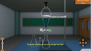 Separation of two immiscible liquids [upl. by Hartley]