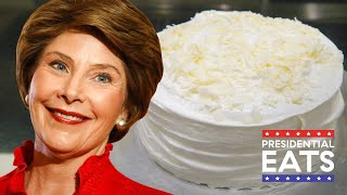 Former Presidential Chef Reveals Laura Bushs Fave Dessert And Funniest Moments With The First Lady [upl. by Ruenhcs]