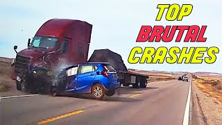 MOST BRUTAL CAR CRASHES OF THE YEAR [upl. by Kantos]