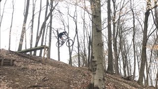 Building 20ft MTB Drop  2000 Subscribers [upl. by Monreal433]