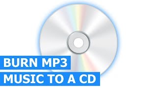 How to burn MP3 to an Audio CD for any CD player amp car stereo using Windows Media Player [upl. by Hornstein588]