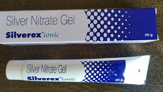 silverex ionic gel review in hindi  silver nitrate gel used benefits sides effect [upl. by Bartholomew]