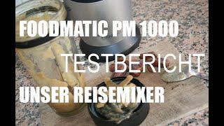 Foodmatic PM1000 Testbericht [upl. by Aivan]