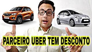 PARCEIRO UBER TÊM DESCONTO EM CARROS [upl. by Dunning]