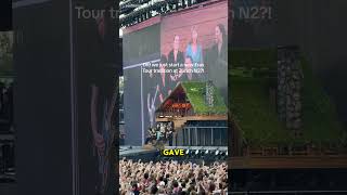 Taylor Swift Fans Start New Tradition on The Eras Tour 👋🙋‍♂️🙋‍♀️ [upl. by Amadeus]