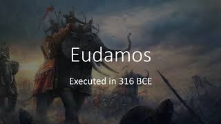 Eudamos executed in 316 BCE [upl. by Cull66]