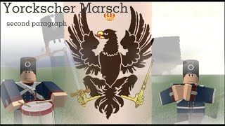 Roblox BampI Yorkscher Marsch full versionFife and Drum [upl. by Esilrac]