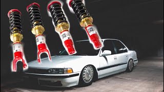 cb7coilovers installunboxing functionampform [upl. by Ahsirhcal535]