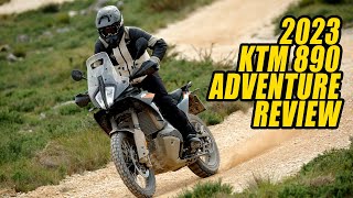 2023 KTM 890 Adventure Review [upl. by Ahsaei945]