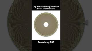 Day 4🏆Last Minecraft Block standingBlocks left 937💥 [upl. by Dorthea]