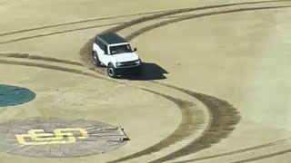 Driver goes for joyride inside Petco Park [upl. by Ellett]