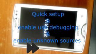 Sony Ericsson Unlock Bootloader Tutorial Custom Rom Kernel Flash [upl. by Odragde]