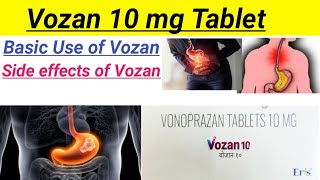 Vozan 10 mg Tablet Use In Hindi  vonoprazan Tablet [upl. by Eniamrahs]