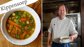 Koken met Rik de Jonge Kippensoep [upl. by Ardelis]