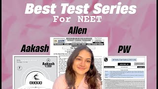 WHICH IS THE BEST TEST SERIES FOR NEETOFFLINE TEST SERIES FOR NEETONLINE TEST SERIESPHYSICS WALLA [upl. by Keiko]