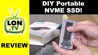 DIY Portable NVMe SSD Drive ACASIS M2 NVME Enclosure Review [upl. by Kline]