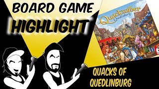 Quacks of Quedlinburg aka Quacky Von Quackenstein Board Game Highlight [upl. by Ahsotal418]