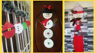 Decoración Navideña 2019  Adornos Navideños con CD  Best out of waste for Christmas [upl. by Klockau669]